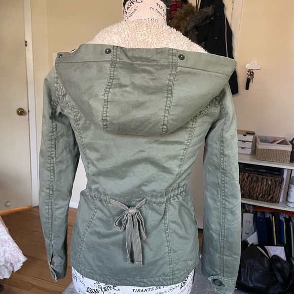 Y2K Abercrombie & Fitch Bella Swan Utility Jacket WOMENS XS - Picture 3 of 8